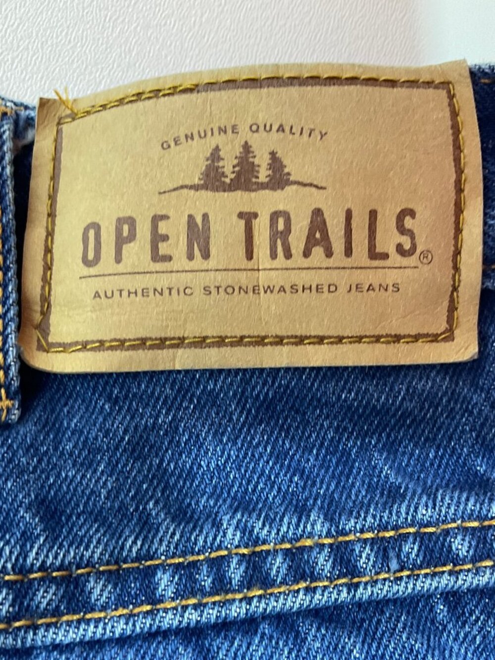 Open Trails 32x30 (30x29) Mens 100% Cotton Jeans Denim - Picture 5 of 12